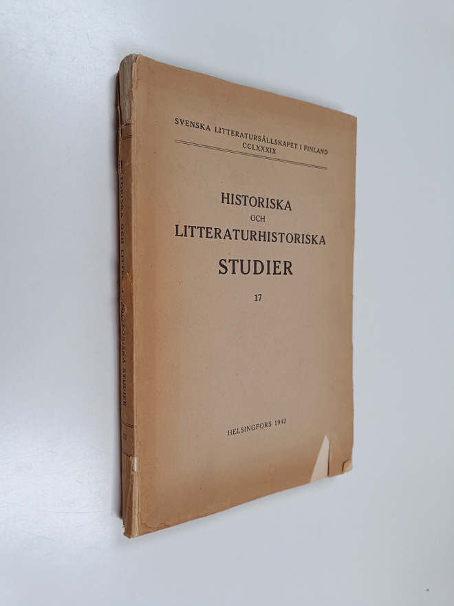 Eirik Hornborg ym. : Historiska och litteraturhistoriska ...