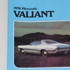 1976 Plymouth Valiant / Duster / Scamp esite - KUIN UUSI - pikkukuva 1