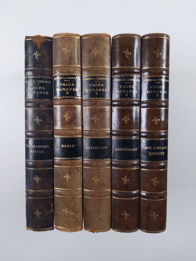 James Oliver Curwood : Valda romaner 1-5