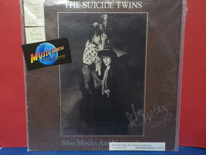 THE SUICIDE TWINS - SILVER MISSILES.. VG+/EX- LP