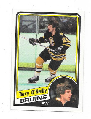 1984-85 OPC #13 Terry O`Reilly , Boston Bruins goonie