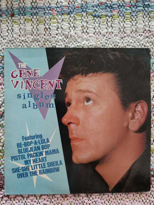 GENE VINCENT - SINGLES ALBUM LP