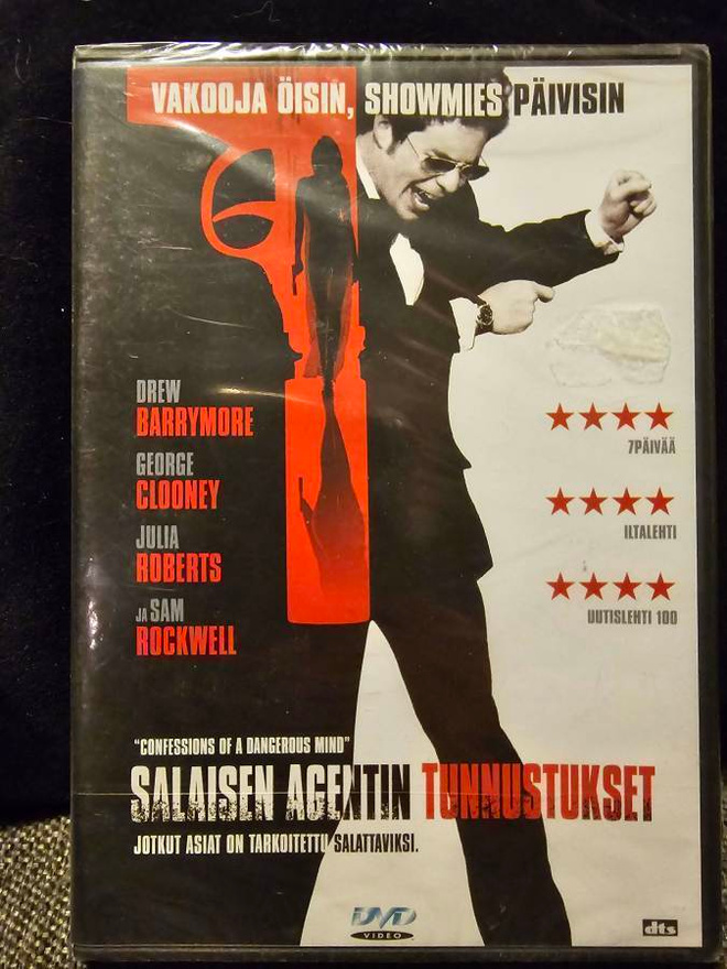 Salaisen agentin tunnustukset (DVD)  George Clooney