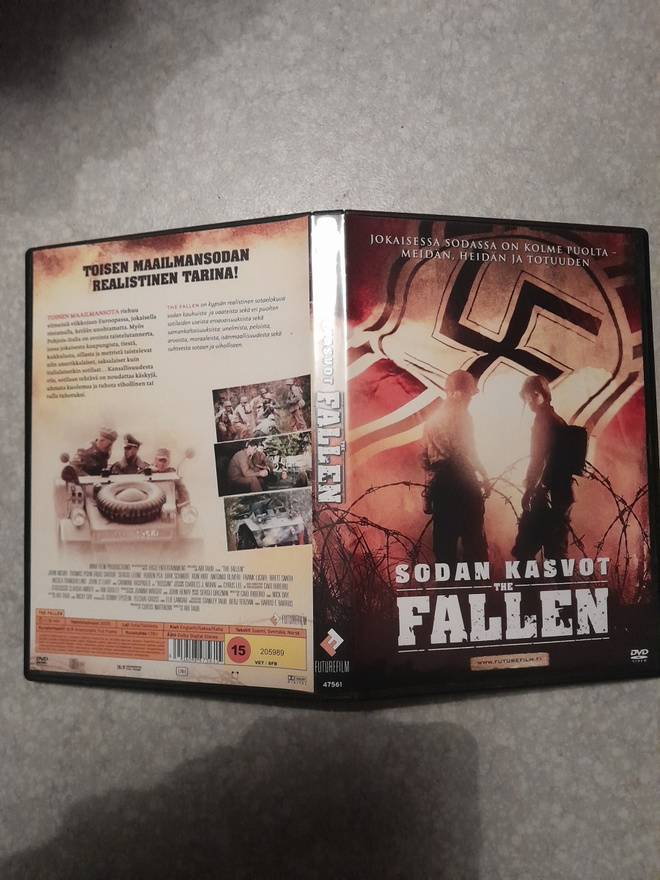Sodan kasvot,fallen dvd