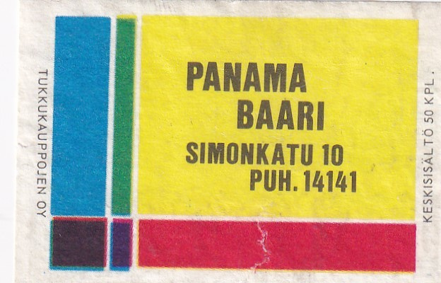 Panama Baari, Simonkatu 10  s116
