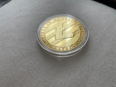 rare Litecoin fyysinen bittikolikko