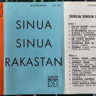 SINUA SINUA RAKASTAN-Kasetti, LXC 506, LOVE RECORDS - pikkukuva 3