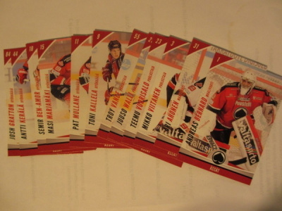 Cardset 2015-16 Ässät 358-369 teamset