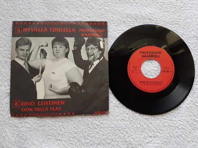 Professori Hajamieli / Eino Lehtinen  – Hyvällä Tuulella 7"