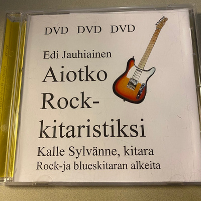 EDI JAUHIAINEN: Haluatko Rock- kitaristiksi? * DVD *FIN 2004