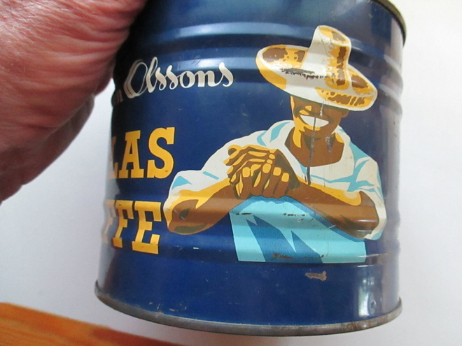 Kahvipurkki Martin Olssons. KALAS KAFFEE