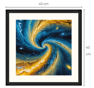 Uusi galaxi Sci-Fi Science Fiction art print taulu