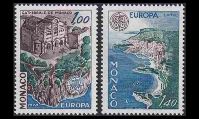 Monaco 1319-20 ** Europa (1978)