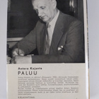 Antero Kajanto : Paluu (tekijän omiste, signeerattu) - pikkukuva 2