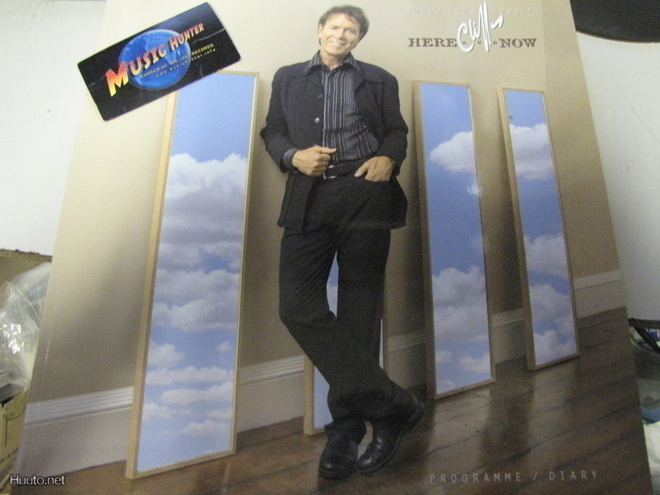 CLIFF RICHARD - HERE AND NOW KIERTUEKIRJA