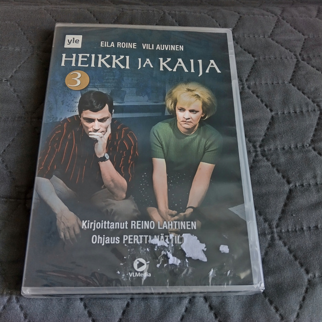 Heikki ja Kaija 3 DVD **muoveissa**