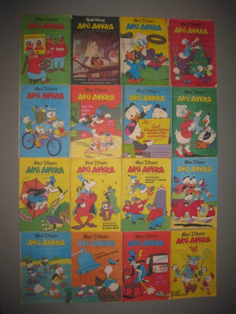 Aku Ankka   18 numeroa vuodelta 1972