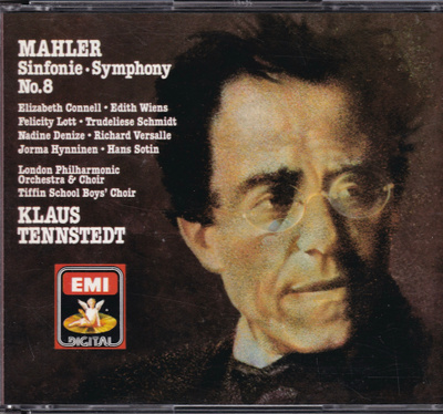 Mahler - Sinfonia no 8 - CD-levy