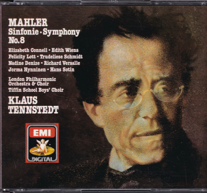Mahler - Sinfonia no 8 - CD-levy