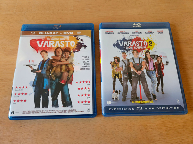 Varasto 1 ja 2 (2 x Blu-ray + DVD)