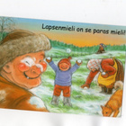 "°LAPSENMIELI ON SE PARAS MIELI!°" -KORTTI /Hörölä - pikkukuva 1