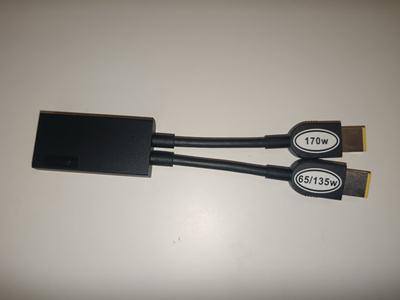 Lenovo ThinkPad Workstation Dock Slim Tip Y Cable splitter y