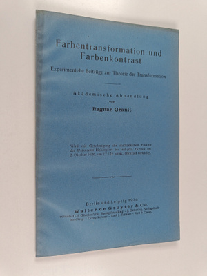 Farbentransformation und farbenkontrast : experimentelle ...