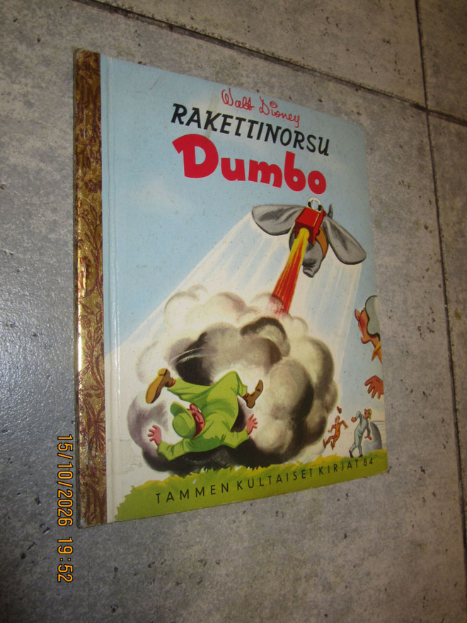 RAKETTINORSU DUMBO - hieno 1,p v 1960 - täysin ehjä
