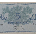 5 Markkaa 1963 ilman Litt Z4081489 Ka - Tör - pikkukuva 1
