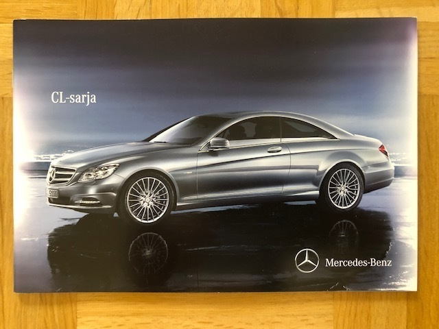 Esite Mercedes C216 CL Coupe, 2012 suomi