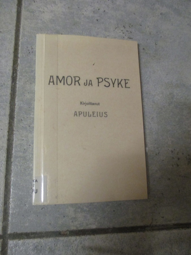 AMOR JA PSYKE - apuleius ( näköispainos tms )
