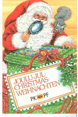 Joulumerkki, postimerkkikeskus, postituoreet