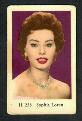 Keräilykuva - Sophia Loren H 258