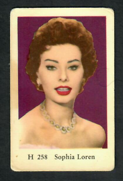 Keräilykuva - Sophia Loren H 258