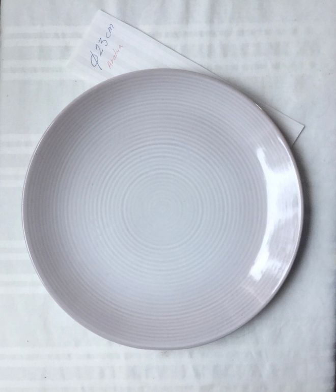 Arabia tarjoiluvati lautanen pulla-astia, design Kurt Ekholm