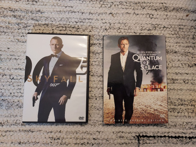 James Bond Skyfall ja Quantum of Solace