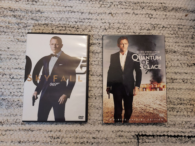 James Bond Skyfall ja Quantum of Solace