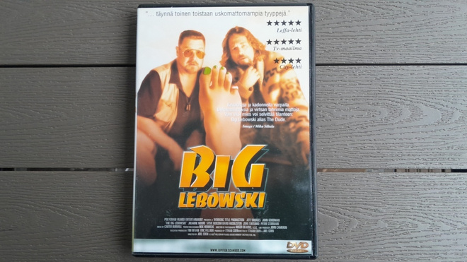 DVD: Big Lebowski (Jeff Bridges, John Goodman 1998)