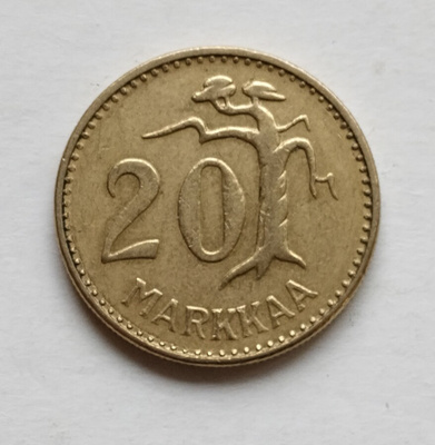 20 mk, circ, v . 1954 II