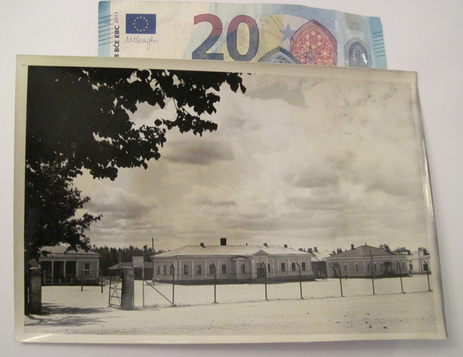 Postikortin Alkup. Valokuva Mikä Paikkakunta? 1950-l