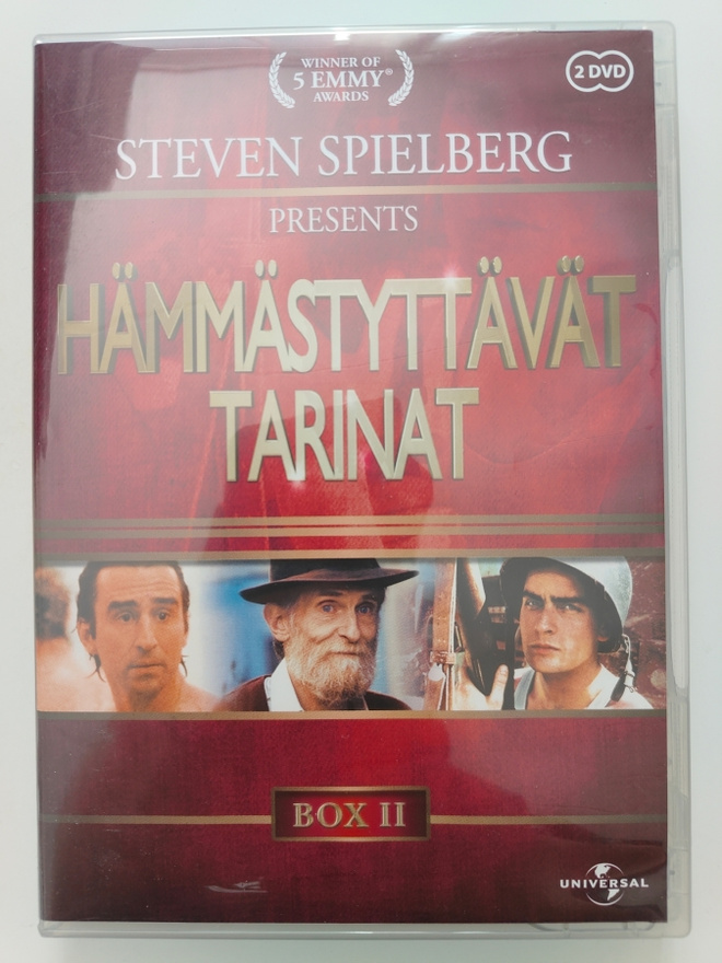 Hämmästyttävät tarinat, Steven Spielberg, 2-Levyä! - DVD