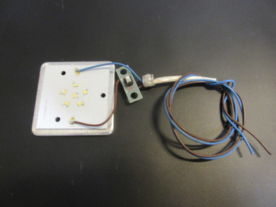 LED moduuli + sähkökytkin + johto