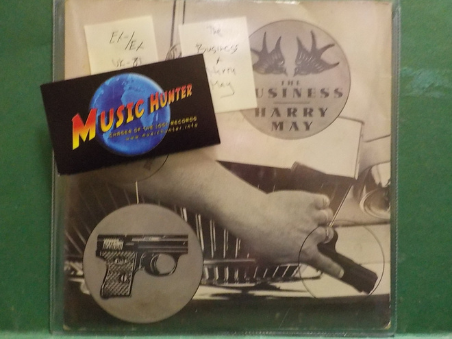 THE BUSINESS - HARRY MAY - UK 1981 EX-/EX 7"