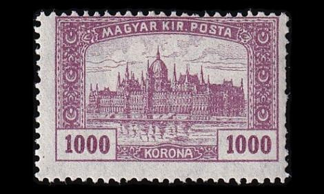 Unkari 367 * Parlamenttitalo 1000 Kr (1921)