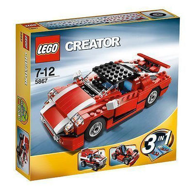 [ LEGO ] 5867 Creator - Super Speedster (2010)