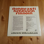 Rohkeasti Hehkuvin Rinnoin - Leninin Mielilauluja lp - pikkukuva 2