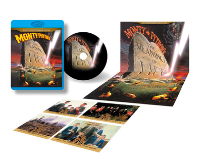 Monty Pythonin Elämän Tarkoitus Limited Poster Edi..Blu-ray