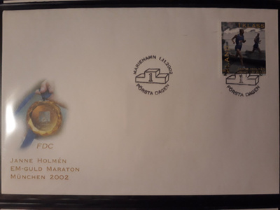 Åland 2002 - Janne Holmén FDC
