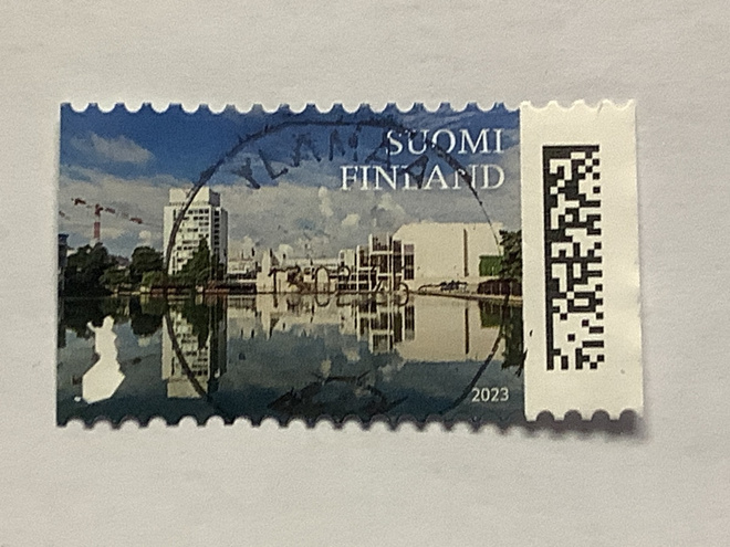 2819 / 2023 Kansallismaisemia - Tapiola o leimattu
