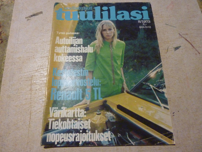 Tuulilasi  8-73  Renault 5 , Honda Civic
